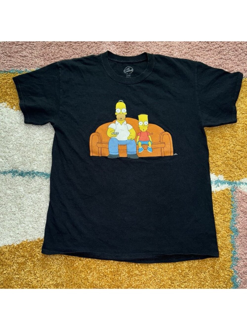 Bart Simpsons T Shirt Size Large